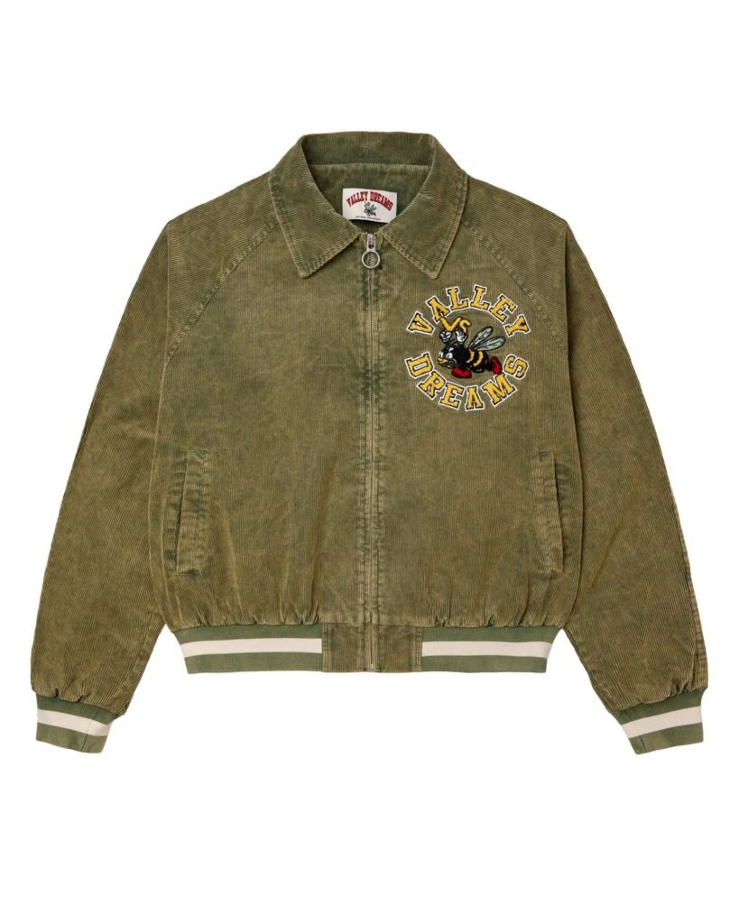 Vale Forever Angry Bee Olive Jacket