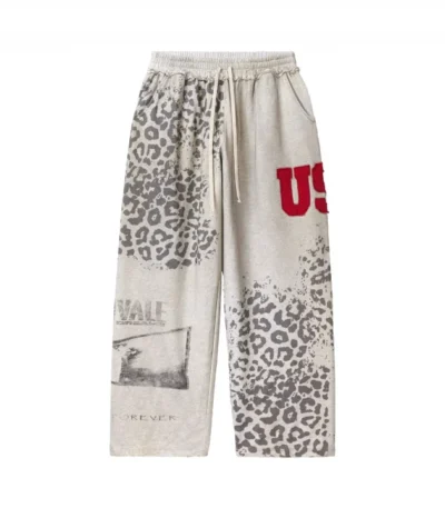 Vale Forever Cheetah Sweats White