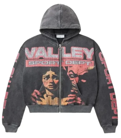 Vale Forever Devil’s Advocate Zip-Up Hoodie – Black